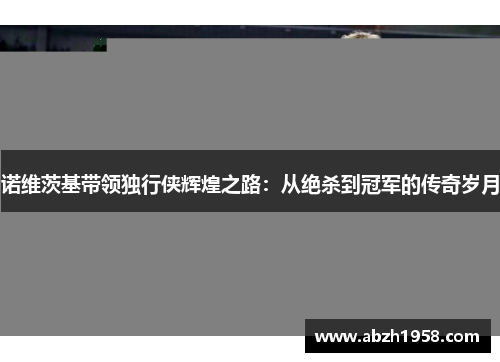 诺维茨基带领独行侠辉煌之路:从绝杀到冠军的传奇岁月 诺维茨基带领独行侠辉煌之路:从绝杀到冠军的传奇岁月